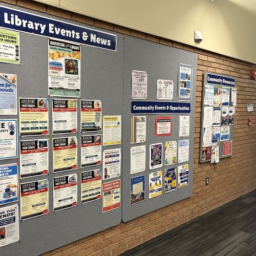 Bulletin Boards Chestertown Hallway